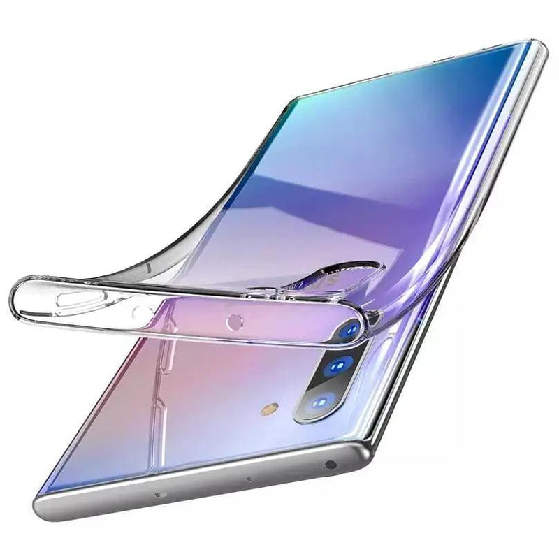 Silicone Case for Samsung Galaxy Note 10 Plus (Clear) by 9eight5
