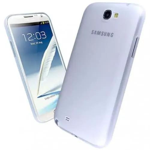 Silicone Case for Samsung Galaxy Note 2 (Clear) by 9eight5