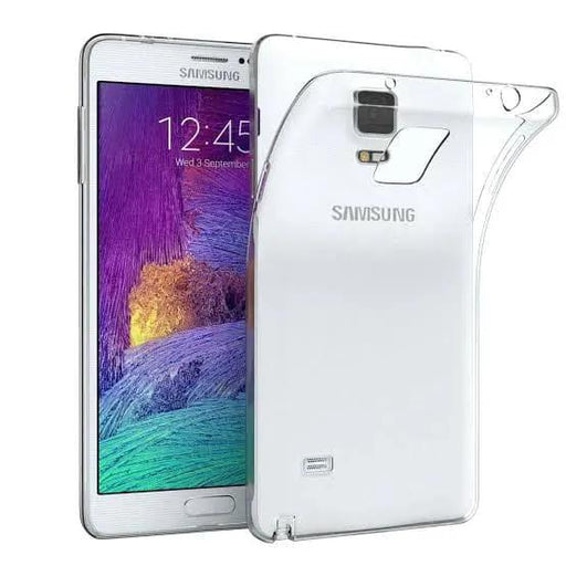 Silicone Case for Samsung Galaxy Note 4 (Clear) by 9eight5