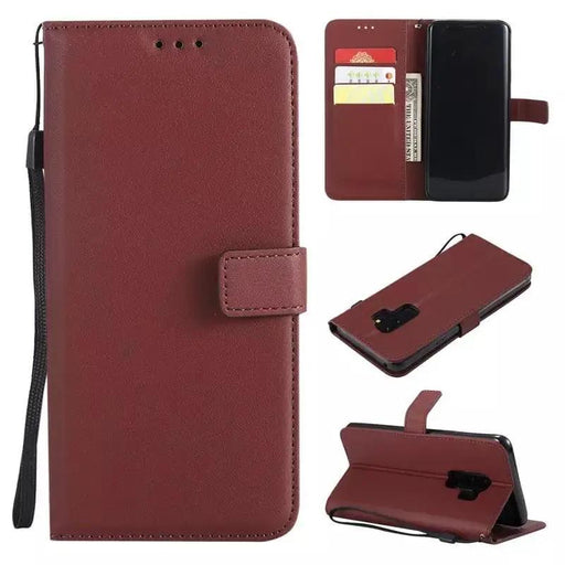 Wallet Case for Samsung Galaxy Note 4 (Brown) by 9eight5