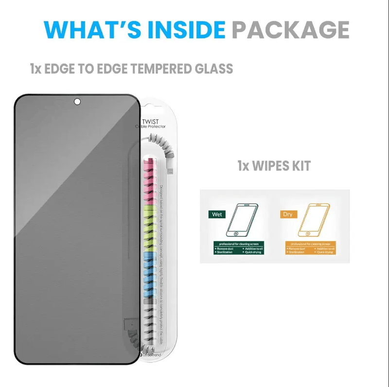 techplus Samsung Galaxy S22 Plus Glass Privacy Screen Protector Samsung Galaxy S22 Plus Glass Privacy Screen Protector | NZ