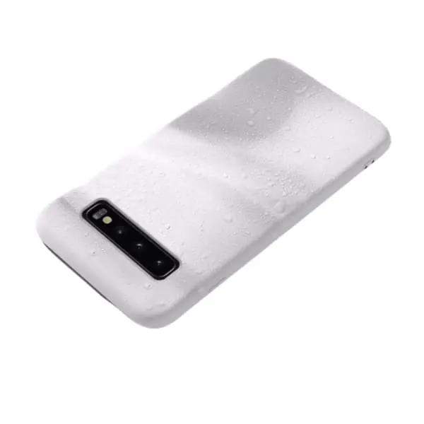 Silicone Case for Samsung Galaxy S10 Plus (White) by 9eight5