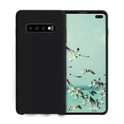 Silicone Case for Samsung Galaxy S10 Plus (Black) by 9eight5