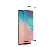 Samsung Galaxy S10 Clear Tempered Glass Screen Protector by techplus