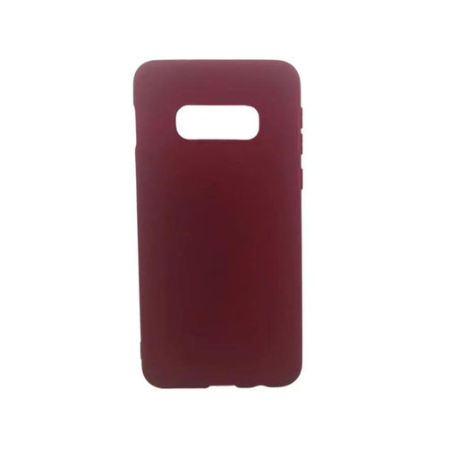 Silicone Case for Samsung Galaxy S10e (Maroon) by 9eight5