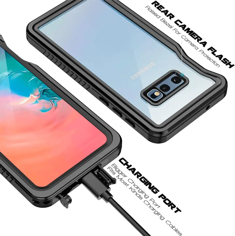 Samsung Galaxy S10e Waterproof Case Redpepper Full Protection by techplus