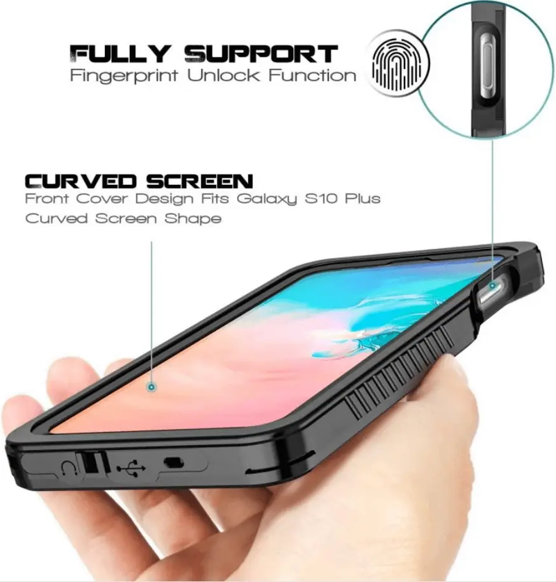 Samsung Galaxy S10e Waterproof Case Redpepper Full Protection by techplus