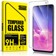 techplus Screen protector Samsung Galaxy S10e Tempered Glass Screen Protector 9H HD Clear 2.5D Edge Samsung Galaxy S10e Tempered Glass Screen Protector 9H