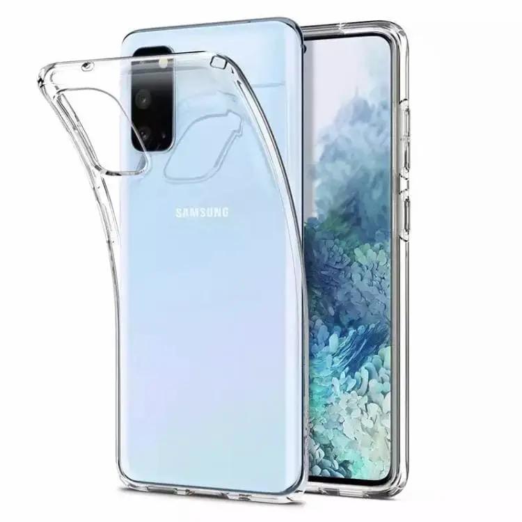 Clear Silicone Case for Samsung Galaxy S20 FE (Clear) by 9eight5