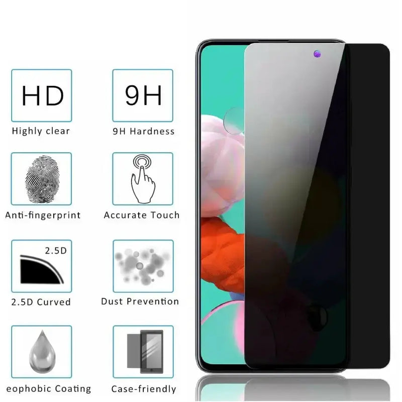techplus Screen protector Samsung Galaxy S20 FE Glass Privacy Screen Protector Samsung Galaxy S20 FE Glass Privacy Screen Protector | NZ