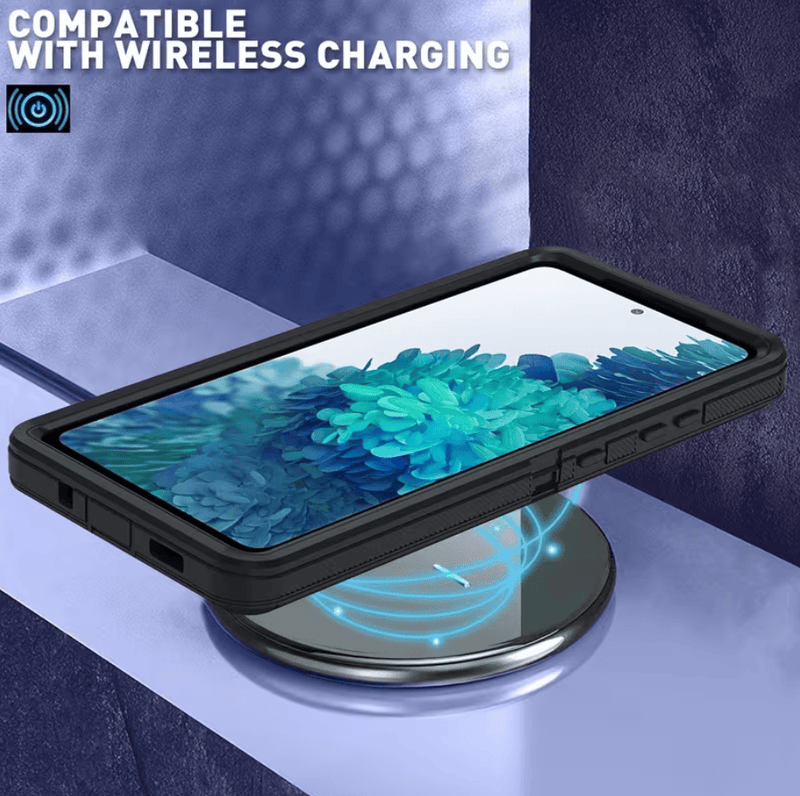 techplus Samsung Galaxy S20 FE Triple Layer Armor Case Tough PC TPU Cover Samsung Galaxy S20 FE Triple Layer Armor Case