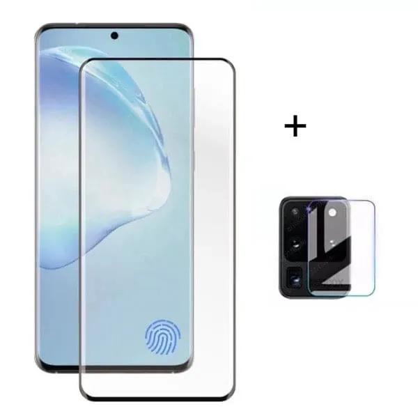 Glass Screen Protector for Samsung Galaxy S20 (2 in 1) by 9eight5