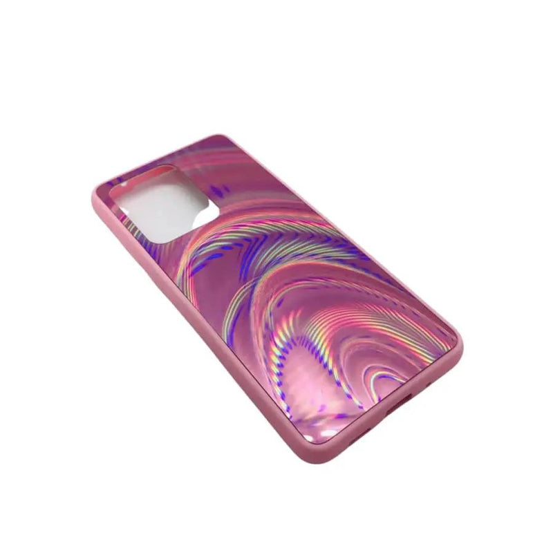 Silicone Case for Samsung Galaxy S20 Ultra (Pink Rainbow) by 9eight5