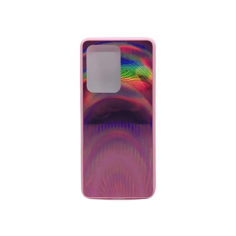 Silicone Case for Samsung Galaxy S20 Ultra (Pink Rainbow) by 9eight5