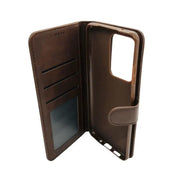 Synthetic Leather Flip Case for Samsung Galaxy S20 Ultra (Brown) by 9eight5