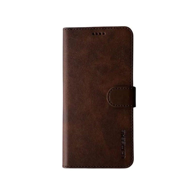 Synthetic Leather Flip Case Case for Samsung Galaxy S21 (Brown) by 9eight5