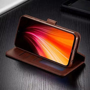 Synthetic Leather Flip Case Case for Samsung Galaxy S21 Plus (Brown) by 9eight5