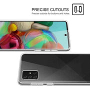 Clear Silicone Case for Samsung Galaxy S21 Plus (Clear) by 9eight5