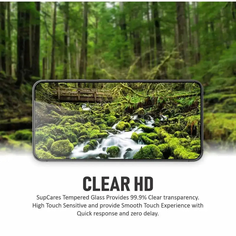 techplus Screen protector Samsung Galaxy S21 Plus Tempered Glass Screen Protector – 9H Hardness Samsung Galaxy S21 Plus Tempered Glass Screen Protector