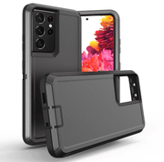 techplus Samsung Galaxy S21 Ultra Triple Layer Armor Hard Case Shockproof Protection Techplus Samsung Galaxy S21 Ultra Armor Case