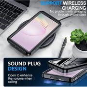 techplus Samsung Galaxy S21 Waterproof Case | Redpepper Shockproof Clear Cover Samsung Galaxy S21 Clear Back Waterproof Case