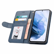 Samsung Galaxy S24 FE Flip Wallet Case Cowhide Dot Pattern by techplus
