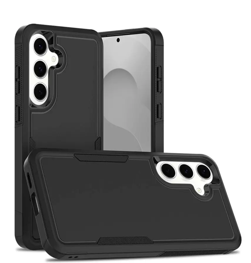 Samsung Galaxy S23 FE Dual Layer Armor Hard Case by techplus