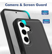 Samsung Galaxy S23 FE Dual Layer Armor Hard Case by techplus