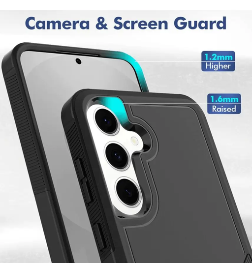 Samsung Galaxy S23 FE Dual Layer Armor Hard Case by techplus