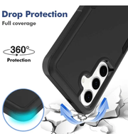 Samsung Galaxy S23 FE Dual Layer Armor Hard Case by techplus
