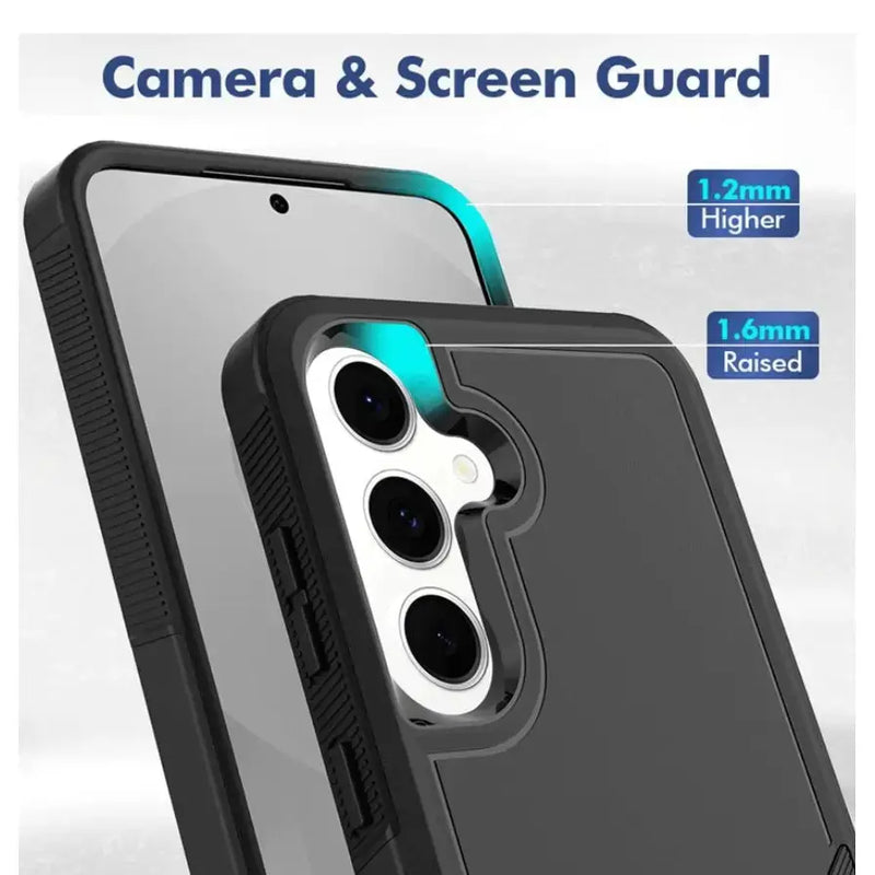 techplus Mobile Phone Case Samsung Galaxy S23 FE Dual Layer Armor Hard Case Samsung Galaxy S23 FE Dual Layer Armor Hard Case | NZ