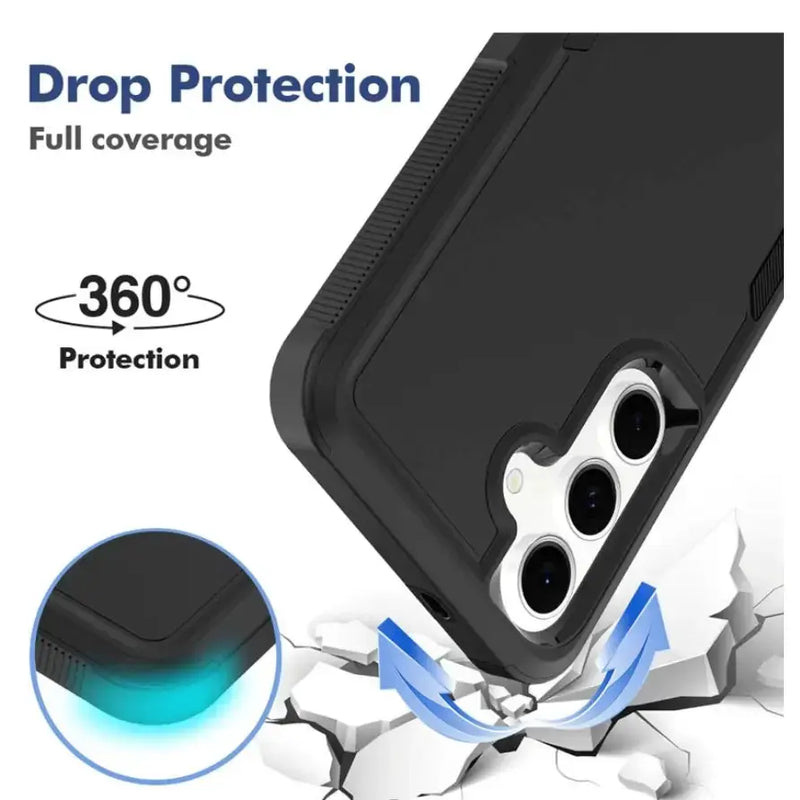 techplus Mobile Phone Case Samsung Galaxy S23 FE Dual Layer Armor Hard Case Samsung Galaxy S23 FE Dual Layer Armor Hard Case | NZ