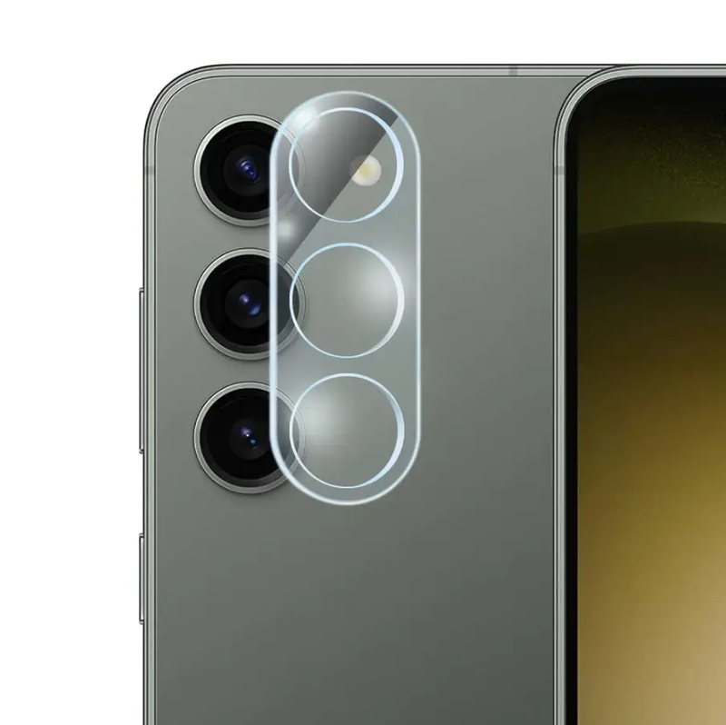 Samsung Galaxy S23 Glass Camera Lens Shield Protector by techplus