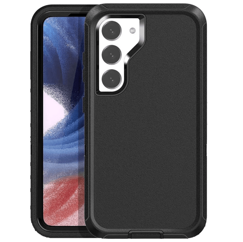 techplus Samsung Galaxy S23 FE Triple Layer Armor Case PC TPU Cover Samsung Galaxy S23 FE Triple Layer Armor Case PC TPU