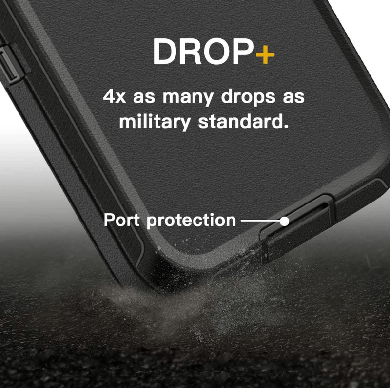 techplus Samsung Galaxy S23 FE Triple Layer Armor Case PC TPU Cover Samsung Galaxy S23 FE Triple Layer Armor Case PC TPU
