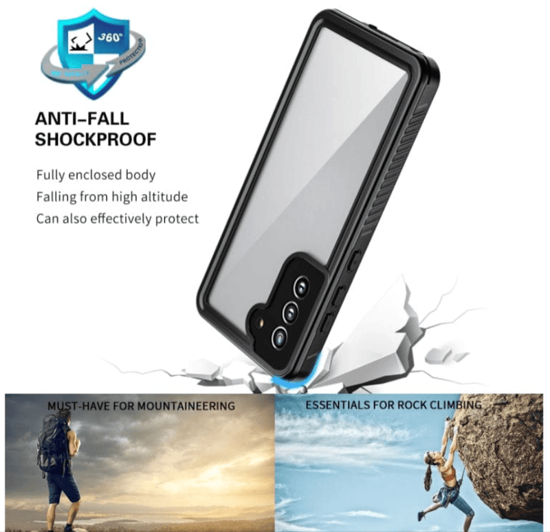 techplus Redpepper Samsung S23 Plus Waterproof Case | Shockproof Full Cover Redpepper S23 Plus Waterproof Case Screen Protector