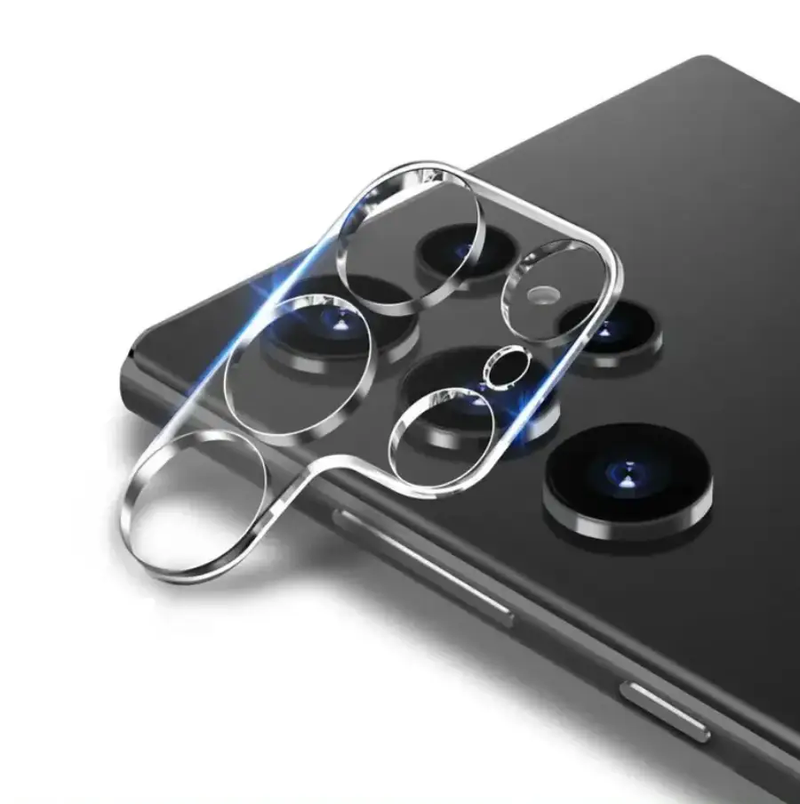 Samsung Galaxy S23 Ultra Glass Camera Lens Shield Protector by techplus