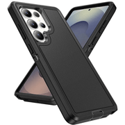techplus Samsung Galaxy S23 Ultra Triple Layer Armor Case Tough Protective Cover Samsung Galaxy S23 Ultra Triple Layer Armor Case