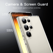 techplus Samsung Galaxy S23 Ultra Hybrid Ultra Clear Shockproof Case With Hard Back Samsung Galaxy S23 Ultra Hybrid Ultra Clear Case