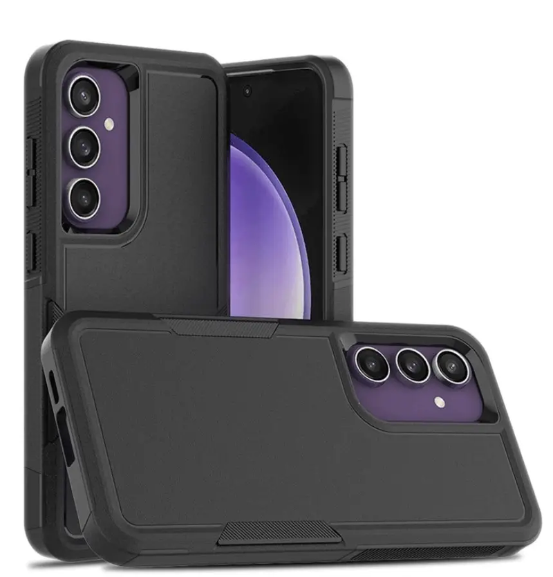 Samsung Galaxy S24 Dual Layer Armor Hard Case by techplus