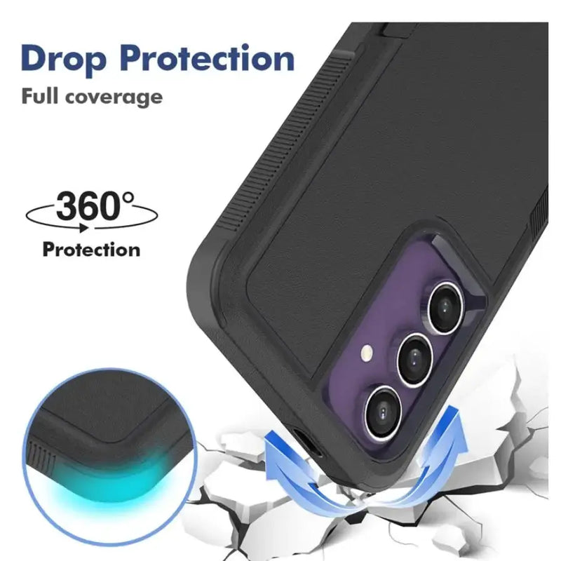 techplus Mobile Phone Case Samsung Galaxy S24 Dual Layer Armor Hard Case Samsung Galaxy S24 Dual Layer Armor Hard Case | NZ