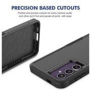 techplus Mobile Phone Case Samsung Galaxy S24 FE Dual Layer Armor Hard Case Samsung Galaxy S24 FE Dual Layer Armor Hard Case | NZ