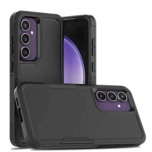 techplus Mobile Phone Case Samsung Galaxy S24 FE Dual Layer Armor Hard Case Samsung Galaxy S24 FE Dual Layer Armor Hard Case | NZ