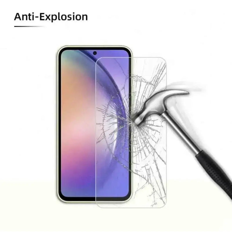 techplus Screen protector Samsung Galaxy S24+ Plus Clear Tempered Glass Screen Protector (2 Pack) – 9H HD, 2.5D Rounded Edge, Impact & Scratch Resistant Samsung Galaxy S24 Plus Tempered Glass Screen Protector