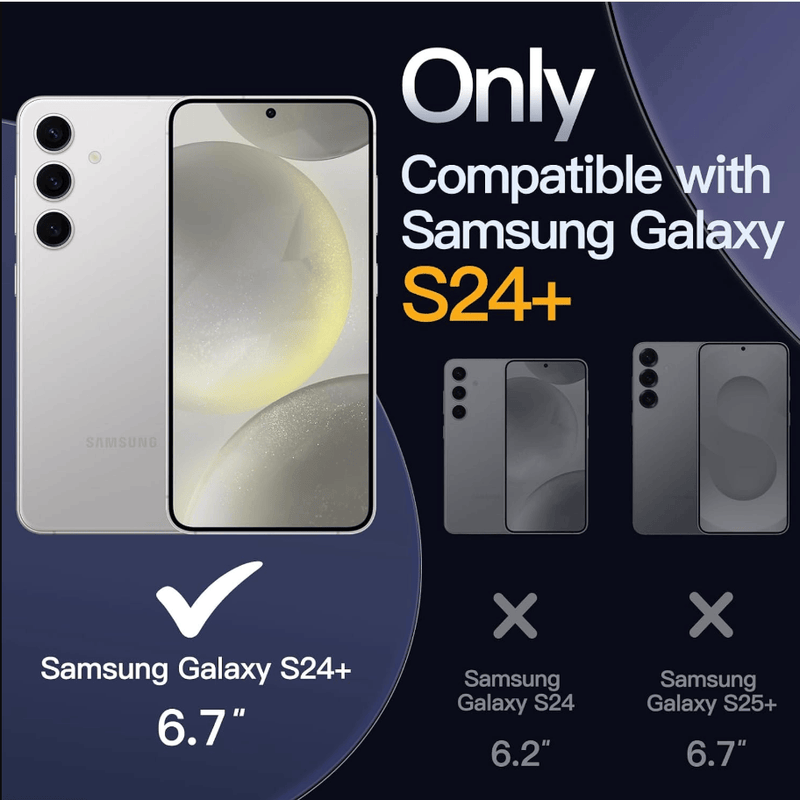 techplus Samsung Galaxy S24 Hybrid Ultra Clear Shockproof Case With Hard Back Samsung Galaxy S24 Hybrid Ultra Clear Case Hard Back