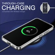 techplus Samsung Galaxy S24 Hybrid Ultra Clear Shockproof Case With Hard Back Samsung Galaxy S24 Hybrid Ultra Clear Case Hard Back