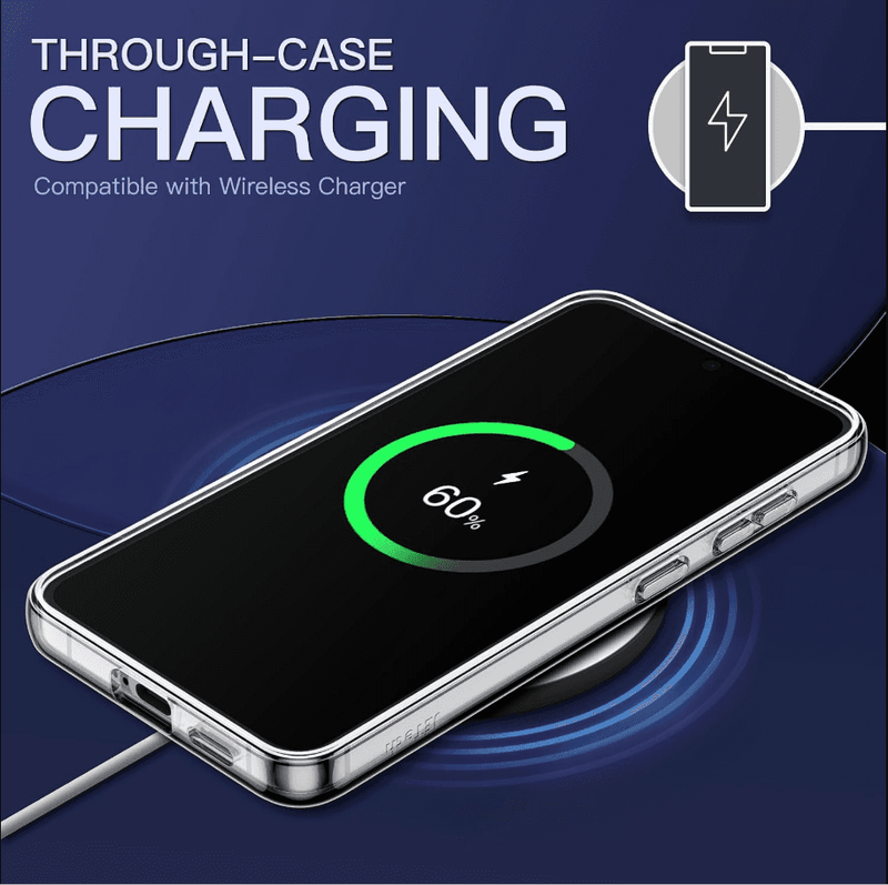 techplus Samsung Galaxy S24 Plus Hybrid Ultra Clear Shockproof Case – Hard Back with Soft Bumper Samsung Galaxy S24 Plus Hybrid Ultra Clear Case