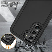 techplus Samsung Galaxy S24+ Plus Triple Layer Armor Hard Case | 3-Layer Armor PC TPU Cover Samsung Galaxy S24 Plus Triple Layer Armor Case