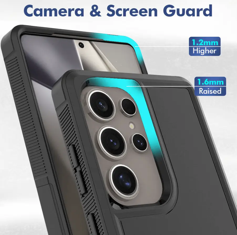 Samsung Galaxy S26 Ultra Dual Layer Armor Hard Case by techplus