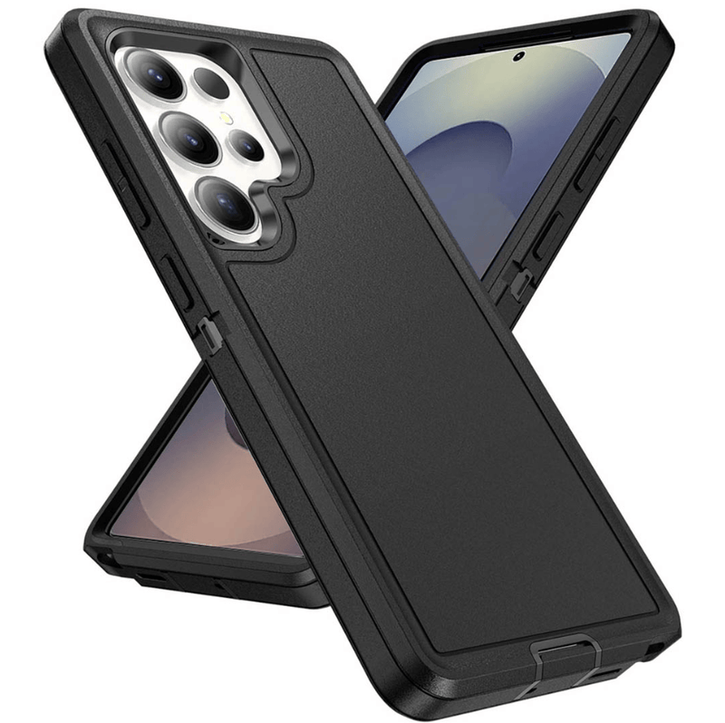techplus Samsung Galaxy S24 Ultra Triple Layer Armor Case PC TPU Shield Samsung Galaxy S24 Ultra Triple Layer Armor Case